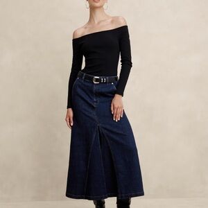 BR denim skirt